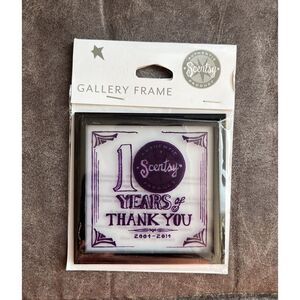 Scentsy Gallery Frame 10 YEARS‎ 2004-2014 New & Sealed 3"x3"